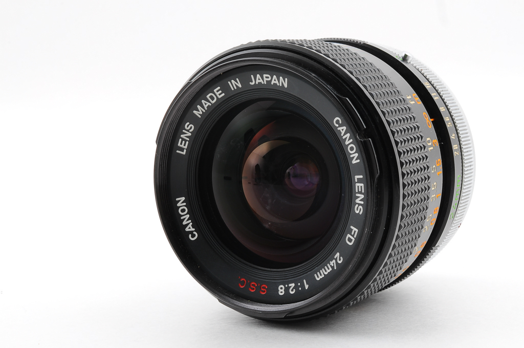 キャノン Canon FD 24mm f2.8 ssc 一眼カメラ用レンズカビ＝なし 